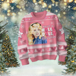 Have A Holly Dolly Parton Christmas Ugly Sweater