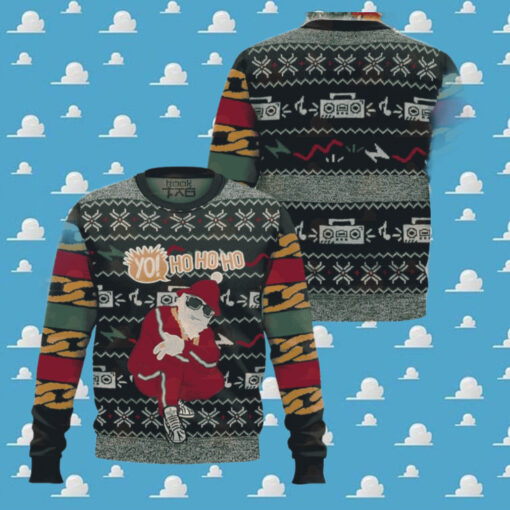 Hip hop Santa Christmas Ugly Sweater