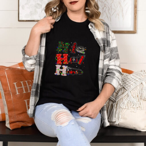 Ho Ho Ho Firefighter T Shirt