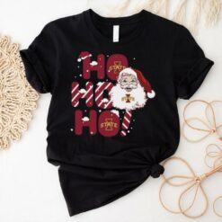 Iowa State Cyclones Ho Ho Ho Santa Claus Christmas shirt