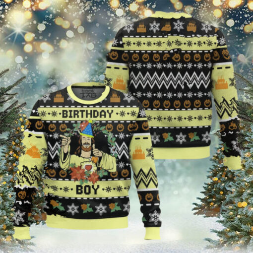 Jesus Birthday Boy Ugly Sweater