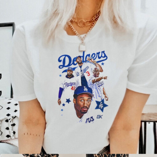 Lakers x Dodgers player collage vintage 90’s shirt