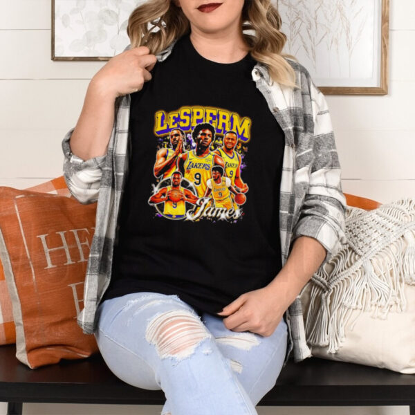 LeSperm Bronny James LA Lakers shirt