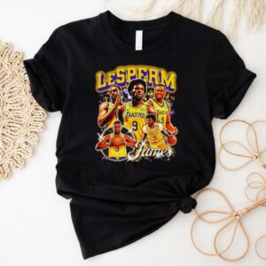 LeSperm Bronny James LA Lakers shirt