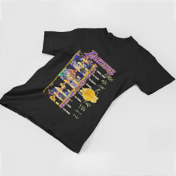 Legends Los Angeles Lakers players names and signatures shirt