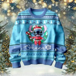 Lilo And Stitch Ohana Christmas Sweater