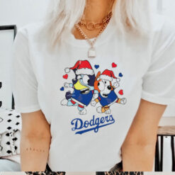 Los Angeles Dodgers Bluey Christmas 2024 shirt