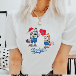 Los Angeles Dodgers Love Bluey Christmas shirt