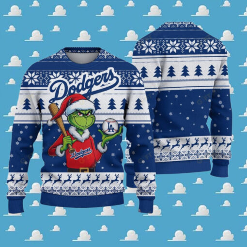 Los Angeles Dodgers MLB 2024 Christmas Ugly Sweater