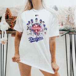 Los Angeles Dodgers team 2024 World Series Champions graphic shirt