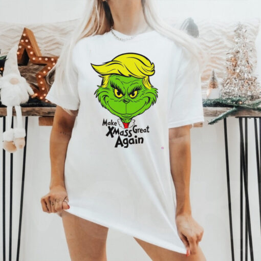 Make Xmas Great Again Trump Grinch Christmas shirt