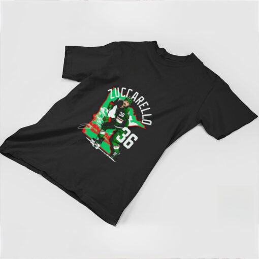 Mats Zuccarello 36 player Minnesota Wild hockey State signature shirt