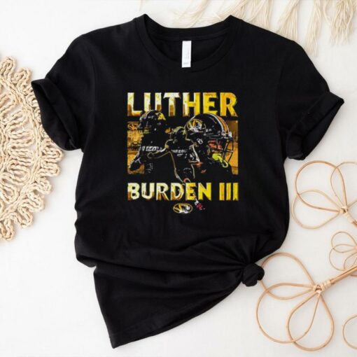 Mizzou Tigers 2024 Luther Burden III picture collage shirt