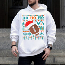 NFL Miami Dolphins Football Santa Claus Hohoho Christmas Patternshirt