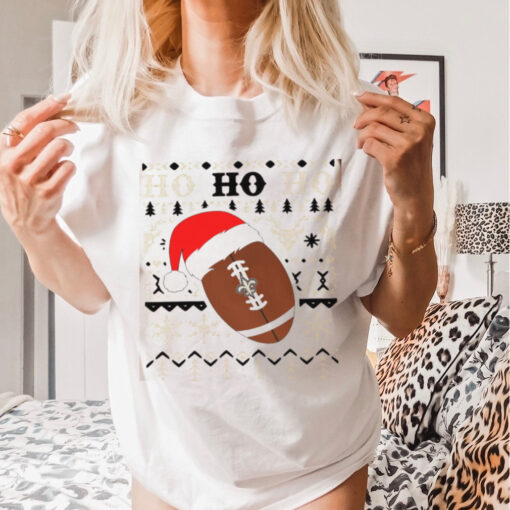 NFL New Orlean Saints Football Santa Claus Hohoho Christmas Pattern shirt