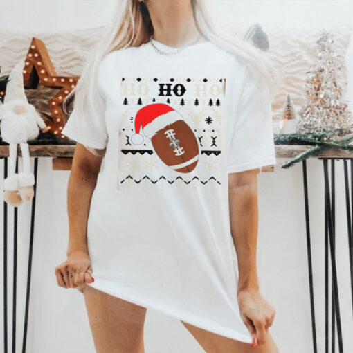 NFL New Orlean Saints Football Santa Claus Hohoho Christmas Pattern shirt