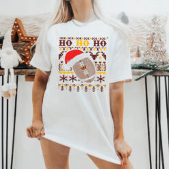 NFL Washington Commanders Football Santa Claus Hohoho Christmas Pattern shirt