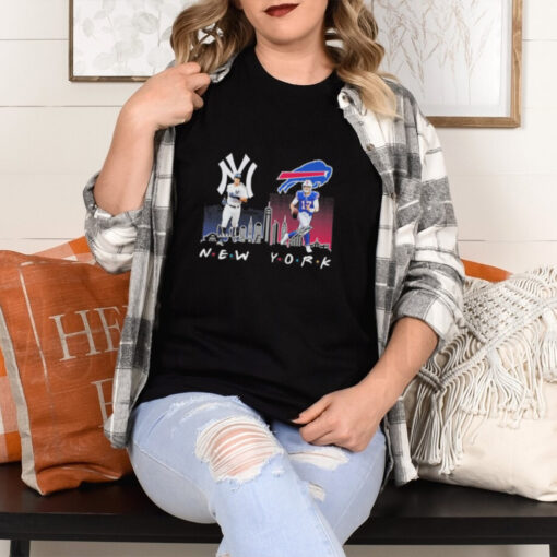 New York Friends Aaron Judge X Josh Allen Signatures Shirt