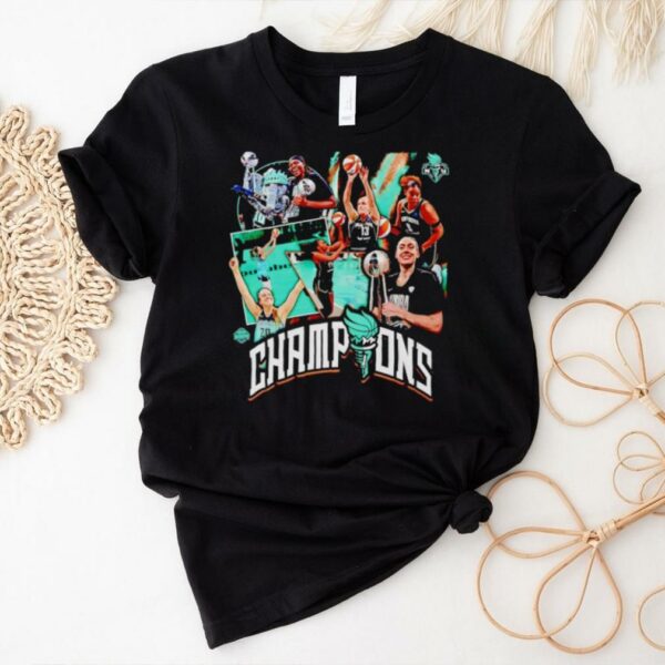 New York Liberty 2024 WNBA Finals Champions players shirt