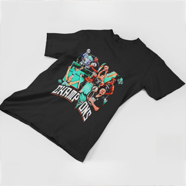 New York Liberty 2024 WNBA Finals Champions players shirt