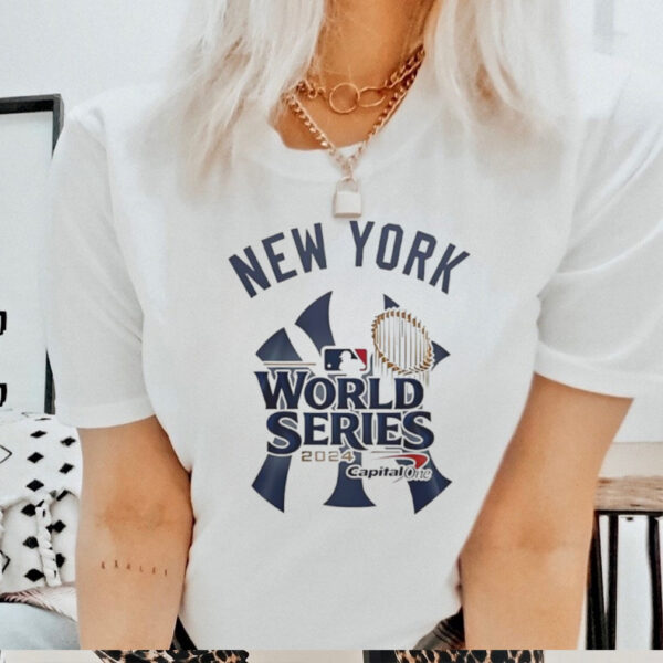 New York Yankees 2024 World Series logo shirt