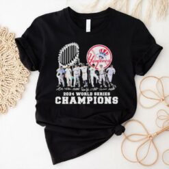 New York Yankees Friends Players 2024 World Series Champions Shirt