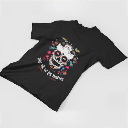 Official Denver Broncos Dia De Los Muertos 2024 T Shirt