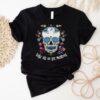 Official Detroit Lions Dia De Los Muertos 2024 T Shirt