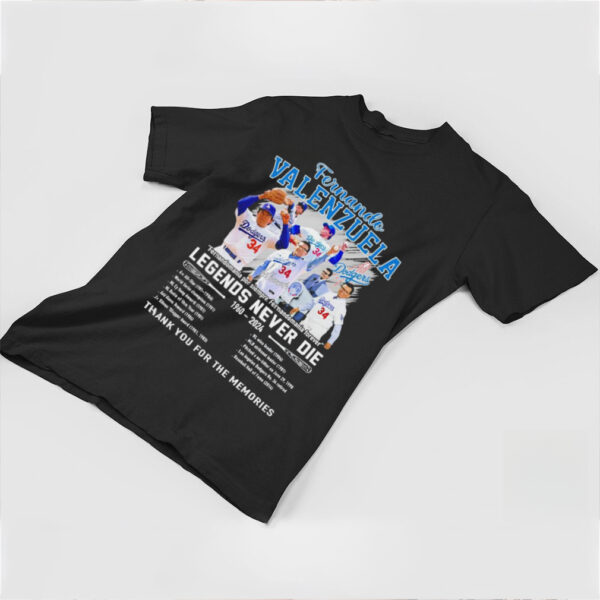 Official Fernando Valenzuela LA Dodgers Fernandomania Forever Shirt