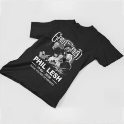 Official Grateful Dead Phil Lesh 1940 2024 Thank You For The Memories Signature Shirt