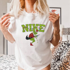 Official Grinch Nike They Not Mean Like Us The Grinch shirt