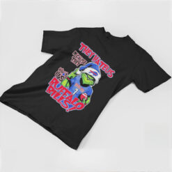 Official Grinch Santa they hate us because they ain’t us Buffalo Bills Christmas Holidays shirt