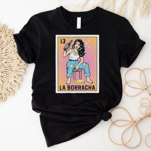 Official La Borracha Mexican Loteria Inspired Shirt