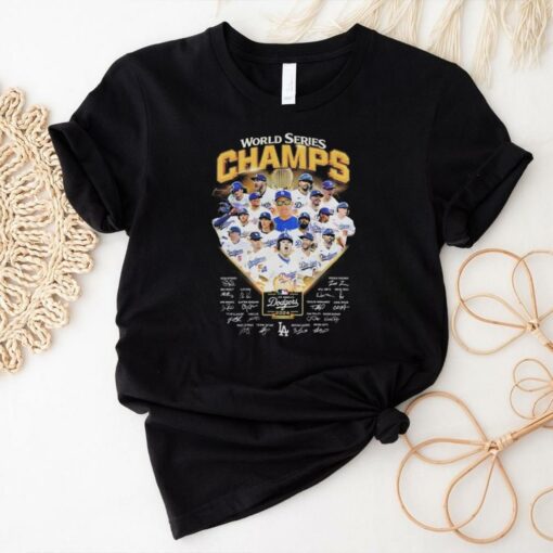 Official Los Angeles Dodgers Let’s Celebrate World Series Champions Shirt