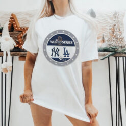 Official Los Angeles Dodgers Vs New York Yankees Dueling 2024 World Series MLB Shirt