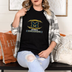 Official Michigan Wolverines 2024 IHSA 5A State Playoffs Marion Wildcat Football t shirt