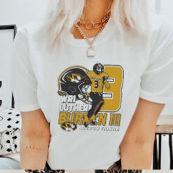 Official Mizzou Tigers NIL 2024 Football Luther Burden III WR1 shirt