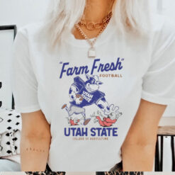 Official Mootah State Farm Fresh Football Utah State College Of Agriculture Graphic t shirt