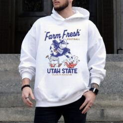 Official Mootah State Farm Fresh Football Utah State College Of Agriculture Graphic t shirt