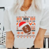 Official NFL New York Giants Football Santa Claus Ho Ho Ho Christmas 2024 Shirt