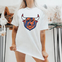 Official NFL x NBA Bears X Bulls Logo Mash Combine Shirt