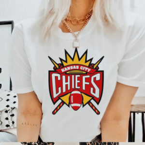 Official NFL x NBA Kansas City Chiefs X Sacramento Kings Logo Mash Shirt