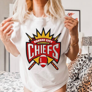 Official NFL x NBA Kansas City Chiefs X Sacramento Kings Logo Mash Shirt