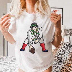 Official NFL x NBA Patriots X Celtics Logo Mash Combine Shirt