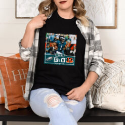 Official Philadelphia Eagles Win 37 17 Cincinnati Bengals NFL Finals Score Shirt