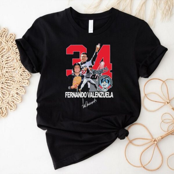 Official Rip Fernando Valenzuela Dodgers Shirt