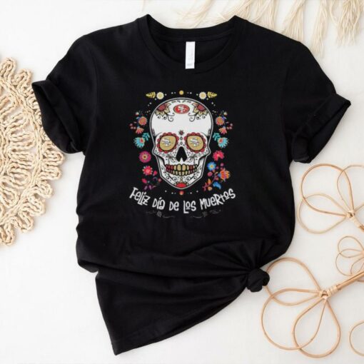 Official San Francisco 49ers Dia De Los Muertos 2024 T Shirt