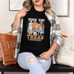 Official Texas Longhorns Jordan Whittington Arch Manning Hook ‘Em T Shirt