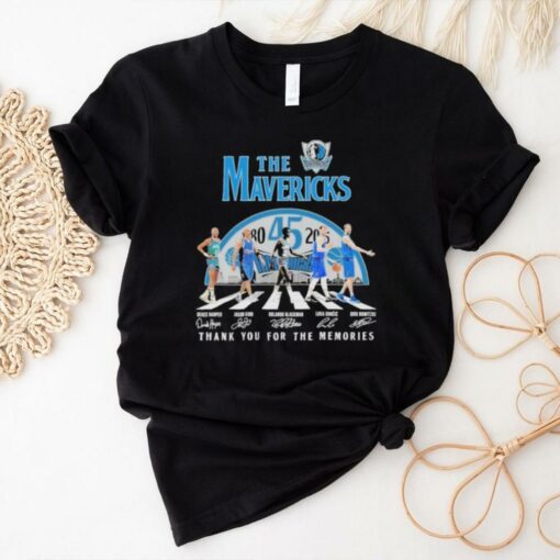 Official The Dallas Mavericks 2024 Thank You For The Memories T Shirt