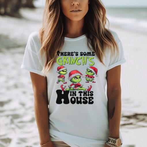 Official There’s Some Grinch’s In This House Christmas 2024 Shirt